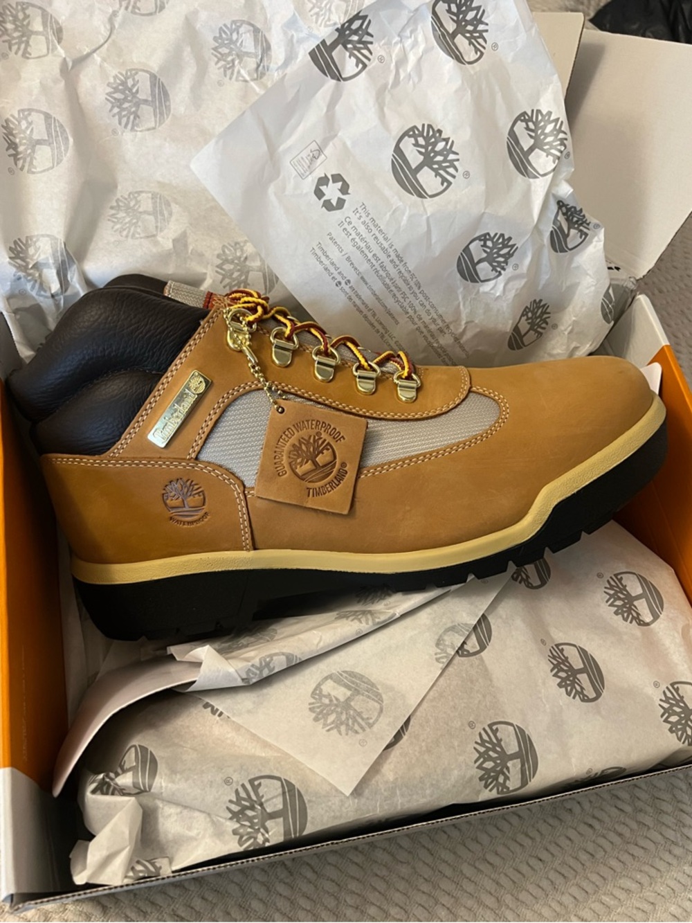 🤍New Timberland Mid Lace Waterproof Field Boots🤍